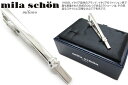 ネクタイピン mila schon ミラ・ショーン M MARK ICON TIEBAR Mマークアイコンタイバータイクリップ シンプル スーツ ビジネス 父の日