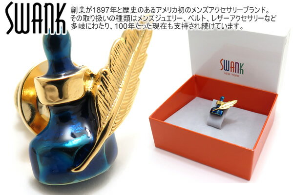 ラペル SWANK スワンク INK PINS インクピンズ【ラペルピン スタッズ ブローチ】【ブランド】 父の日