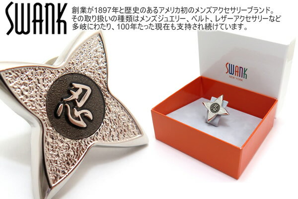 SWANK XN SHURIKEN BLACK PINS 藠sYiubNjyys X^bY u[`zyuhz ̓