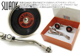 SWANK  RECORD CUFFLINKS TIEBAR SET 쥳 ե&Сåȡڥͥԥ å ɥۡڥ֥ɡ 