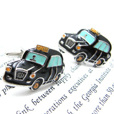 Simple 2500 LONDON TAXI CUFFLINKS ロンドンタクシーカフス　