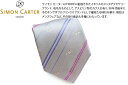 【2024SSモデル】SIMON CARTER サイモンカーター DOG STRIPE GREY SILK TIE 犬 ストライプ シルクネクタイ（グレイ）【日本製】【ネクタイ　タイ】【ブランド】 父の日