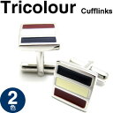 【選べる2色】TRICOLOUR CUFFLINKS トリコ