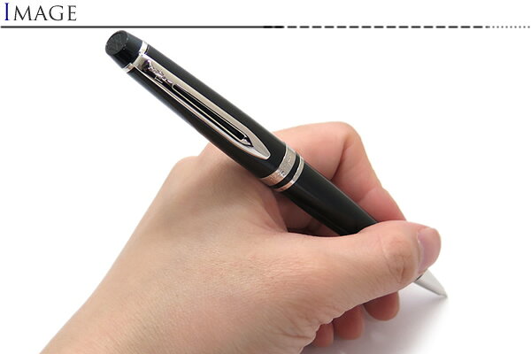 ウォーターマン WATERMAN エキスパートエッセンシャルブラック CT ボールペン　EXPERT ESSENTIAL BLACK CT BP craftpark-10003709 クラフトパークス サンプル画像3