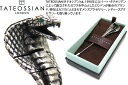 TATEOSSIAN タテオシアン MECHANICAL ANIMALS COBRA LAPEL PIN メカニカルアニマルズ コブララペルピン（銀古美仕上げ）【スタッズ ブローチ】【ブランド】