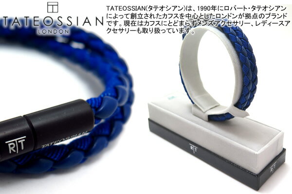 TATEOSSIAN ^eIVA CHELSEA BLUE^BLACK BRACELET `FV[uXbgiu[ubNj yzyuhz