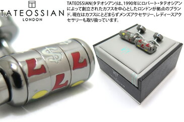 TATEOSSIAN タテオシアン PLAY TIME SLOT MACHINE GUNMETAL CUFFLINKS　プレイタイム スロットマシンカフス（ガンメタル） 【送料無料】【カフスボタン　カフリンクス】