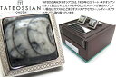 【期間限定ポイント10倍】TATEOSSIAN タテオシアン SILVER ORTHOCERAS FOSSIL RHODIUM CUFFLINKS オルソセラス...
