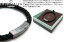 TATEOSSIAN タテオシアン LEATHER SILVER CLICK TRENZA BLACK RHODIUM & BLACK BRACELET レザーシルバークリックトレンザブレスレット（ブラックロジウム&ブラック） 【送料無料】【ブランド】