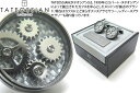 TATEOSSIAN タテオシアン MECHANICAL CAROUSEL GEAR GUNMETAL CUFFLINKS メカニカル カルーセルギアカフス(ガ...