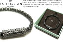 TATEOSSIAN タテオシアン RT WRISTWEAR POP ELEMENTS 4MM BLACK IP BRACELET　リストウェア ポップエレメントブレスレット（ブラックIP） 【送料無料】【ブランド】