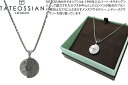 TATEOSSIAN タテオシアン SILVER CORONATION REGALIA SPINNING DISC NECKLACE　コロネーションレガリアスピニングディスクシルバーネックレス　世界限定100セット【送料無料】【ブランド】