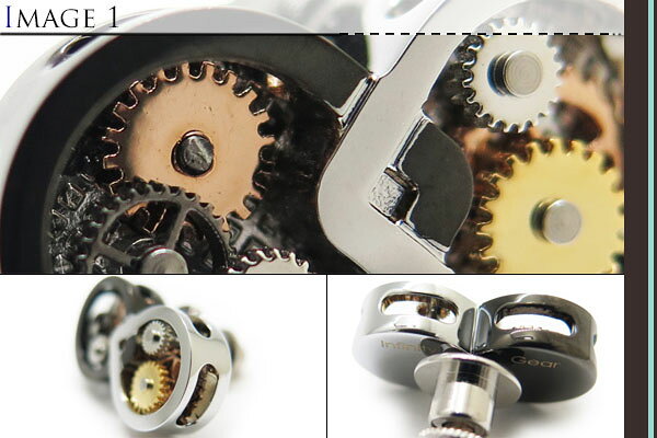 TATEOSSIAN タテオシアン RT INFINITY GEAR PALLADIUM & GUNMETAL PINS　インフィ...