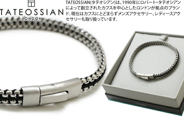 楽天市場】tateossian タテオシアン（ブレスレット｜メンズジュエリー
