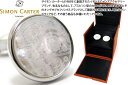 サイモン・カーター(カフス) SIMON CARTER サイモンカーター PAISLEY MOP CUFFLINKS ペイズリーカフス（白蝶貝）【カフスボタン　カフリンクス】 父の日