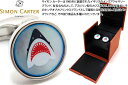 サイモン・カーター(カフス) SIMON CARTER サイモンカーター SHARK CUFFLINKS シャークカフス【カフスボタン　カフリンクス】 父の日