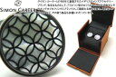 サイモン・カーター(カフス) SIMON CARTER サイモンカーター LATTICE MOP CUFFLINKS　ラティスカフス（白蝶貝）【カフスボタン　カフリンクス】 父の日