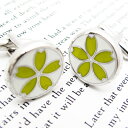 Simple 2500 CHERRY BLOSSOM WHITE & YELLOW CUFFLINKS さくら カフス （ホワイト＆イエロー）【カフスボタン　カフリンクス　カフス】