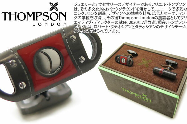THOMPSON トンプソン TH CIGAR AND CUTTER CUFFLINKS　シガー＆カッターカフス【トンプソン正規取扱】..