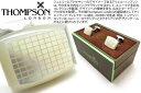 THOMPSON トンプソン TH WOVEN TONNEAU WHITE BRONZE & WHITE MOP CUFFLINKS ウーブントノーカフス(白蝶...