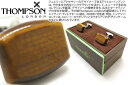THOMPSON トンプソン TH WOVEN TONNEAU WHITE BRONZE & RED TIGER EYE CUFFLINKS ウーブントノーカフ...