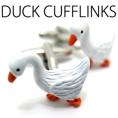 VALUE3500 DUCK ANIMAL CUFFLINKS AqAj}JtXyJtX{^@JtNXz ̓