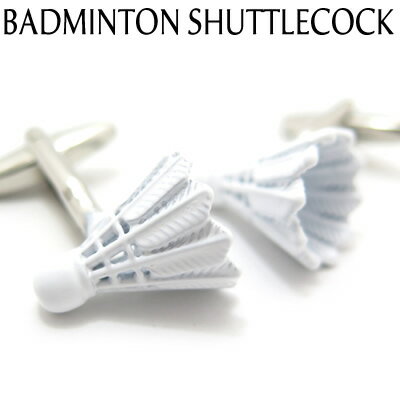 VALUE3500 BADMINTON SHUTTLECOCK CUFFLINKS バドミントンシャトルカフス【カフスボタン　カフリンクス..