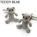 VALUE3500 TEDDY BEAR CUFFLINKS テディベアカフス 【カフスボタン　カフリンクス】 父の日