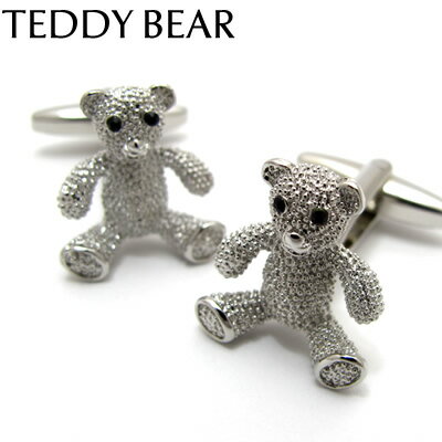 VALUE3500 TEDDY BEAR CUFFLINKS テディベアカフス 【カフスボタン カフリンクス】