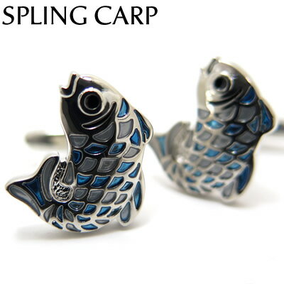 VALUE3500 SPRING CARP CUFFLINKS JtXyJtX{^@JtNXz ̓