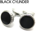 VALUE3500 BLACK CYLINDER CUFFLINKS ブラックシリンダーカフス 父の日