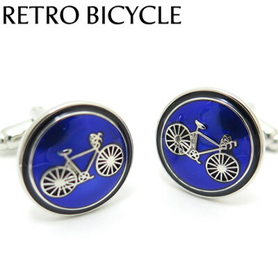 VALUE3500 RETRO BICYCLE CUFFLINKS レトロ自転車カフス【カフスボタン カフリンクス】 父の日