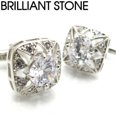 VALUE3500 BRILLIANT STONE CUFFLINKS uAgXg[JtXyJtX{^@JtNXz ̓