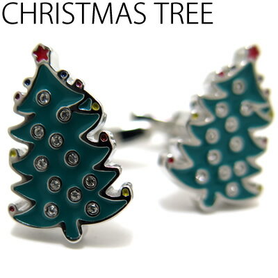 VALUE3500 CHRISTMAS TREE CUFFLINKS NX}Xc[JtXyJtX{^@JtNXz ̓