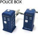 VALUE3500 POLICE BOX CUFFLINKS