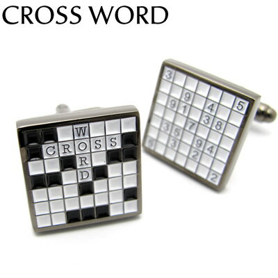 VALUE3500 CROSS WORD CUFFLINKS クロスワードカフス 【カフスボタン　カフリンクス】 父の日