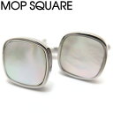 VALUE3500 MOP SQUARE CUFFLINKS 白蝶貝スクエアカフス 父の日