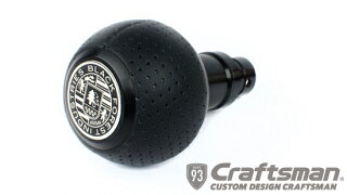BFIシフトノブDSG/S-tronic/AT用フォルクスワーゲン・アウディ■Black/BlackLeather■