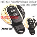 日本限定モデル【FUN FOB】MINI Gold Disk × Black Caliper Brake Design KEY FOB / 純正リモコンキーカバー F54,F55,F56,F57,F60適合※ネコポス対応