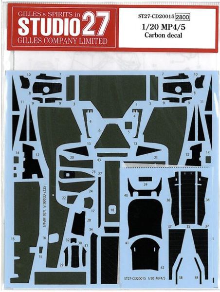 1/20 MP4/5 Carbon decal