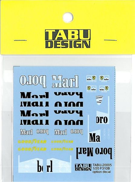 1/20 F310B オプションデカール（T社対応）のサムネイル