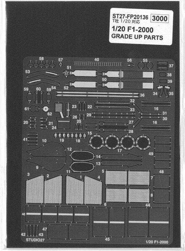 樂天商城 - F1-2000 GRADE UP PARTS (T社1/20対応）