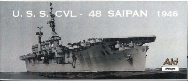 1/700 Resin Kit U.S.S.CVL-48 SAIPAN 1946y|쏊z