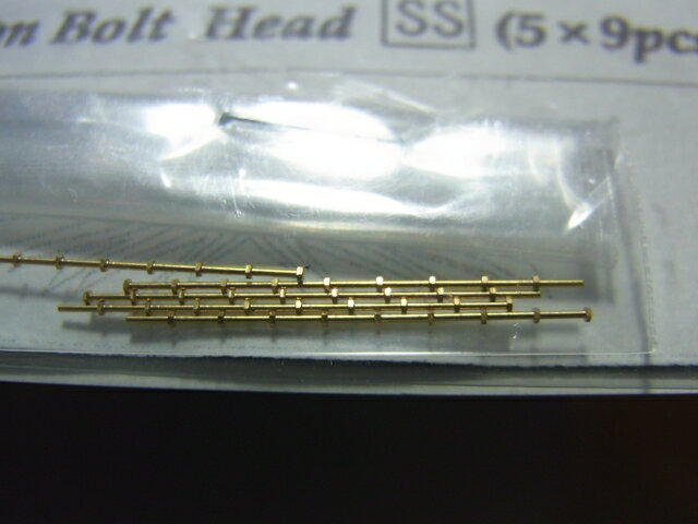 六角ボルトヘッド SS(5×9pcs)の紹介画像2