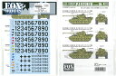 1/35 Panter Aust.D DECAL SET(1) (T社1/35対応）【FOXモデル】