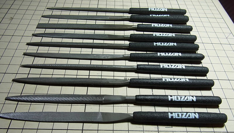 精巧ヤスリセット 10本組(HOZANK215)