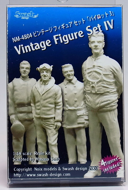 1/48 Vintage Figure Set No.4ySWASH DESIGN NM-4804z