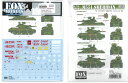 1/35 M551VF_ uxgi푈v DECAL SET1yFOX MODELS D035026z