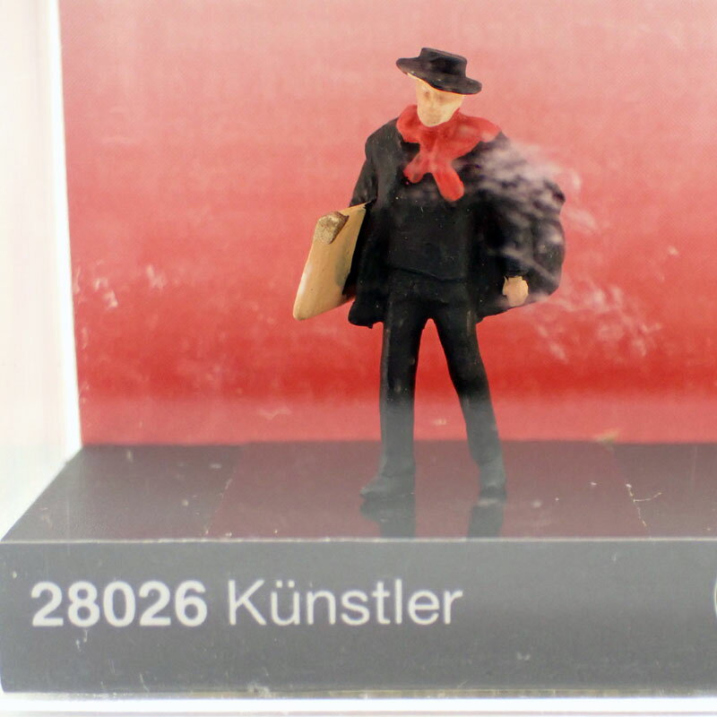 芸術家 (塗装済み完成品 HO 1/87)【プライザー preiser 59000028026】