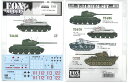 1/48 T-34 Decal Set(T社1/48パンサーFD型対応)【FOX MODELS D048010】